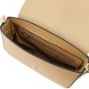Nausica leather shoulder bag