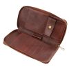 Exclusive leather travel document case