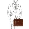 Sorrento Document Leather briefcase