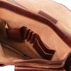 Modena  Leather briefcase 2 compartments