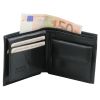 Tri-fold leather wallet