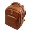Phuket 3 Compartments leather laptop backpack