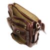 Ventimiglia Leather multi compartment TL SMART briefcase with front pockets