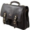Modena  Leather briefcase 2 compartments