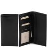 Exclusive vertical 2 fold leather wallet