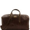 Francoforte  Exclusive Leather Weekender Travel Bag  Large Size